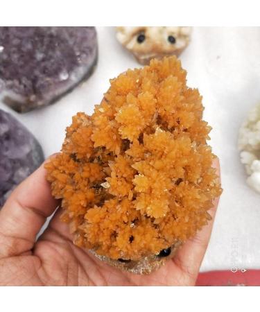 1 pc Carved Hedgehog in Crystal Beautiful Rrare Peculiar Calcite Natural Gemstone Floral Crystal Cluster Stone Crystal Cluster - Buy Online on GoSupps.com