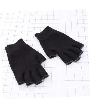 minkissy 2 Pairs Moisturizing Gloves Black Gloves Mositurizing Glove Mositurizing Fingerless Glove Gel Gloves Hydrating Glove Spa Glove Whitening Glove Simple Apparel - Buy Online on GoSupps.com