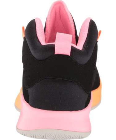 adidas Unisex-Child Cross Em Up 5 Basketball Shoe Big Kid - Black/Silver/Pink - Size 7 Wide - Buy Online on GoSupps.com