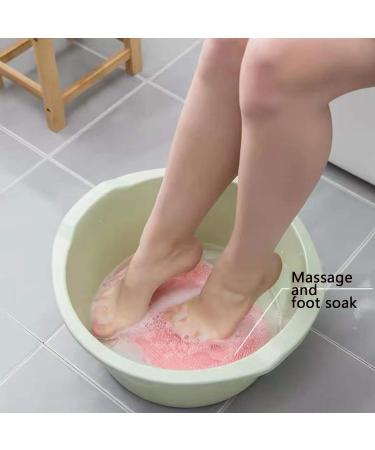 Shop Foot Brush for Shower - Non-Slip Silicone Massage Pad & Suction Cup | Relieve Tired Feet Effortlessly - Buy Online on GoSupps.com