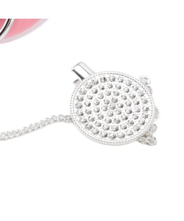 Royal Rhinestone Crown Silicone Baby Pacifier for 6-18 Months - Pink - Buy Online on GoSupps.com