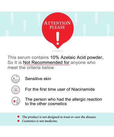 Cos De BAHA Azelaic Acid 10% Serum - Effective Acne Treatment & Brightening 1 fl oz - Buy Online on GoSupps.com