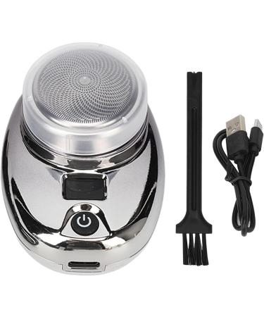 Electric Beard Trimmer Cordless Mini USB Rechargeable LED Display Waterproof Beard Clipper for Men (Black Silver Gradient) - Buy Online on GoSupps.com