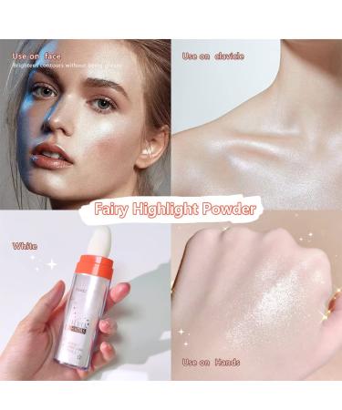 Polvo De Hadas Body Brightens Powder Highlighter - Natural Three-dimensional Face Blusher - 3 Colors - Buy Online on GoSupps.com