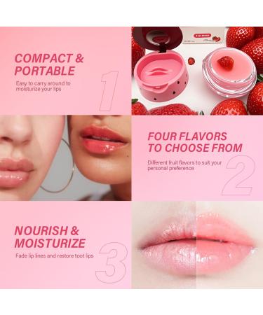 1 Pack Fruit Lip Balm Moisturizing & Smoothing Lip Hydrate Repair Prevent Dry Cracked Lip Sleeping Lip Mask Effective Reduces Lip Lines Lip Care (Apple Lime) 1 Pack Apple Lime - Buy Online on GoSupps.com