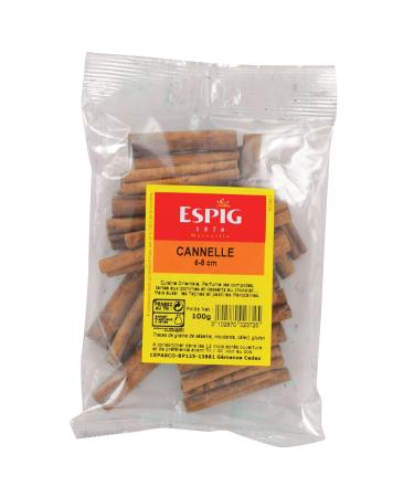 Cinnamon Pipes ESPIG 100 g France – Pack of 3