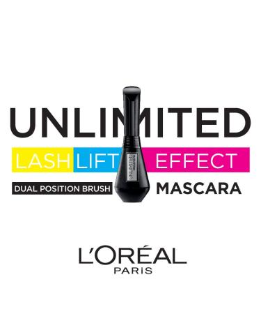 L'Oreal Unlimited Length & Lift Mascara 235 - Blackest Black | 0.24 oz (7 ml) - Buy Online on GoSupps.com