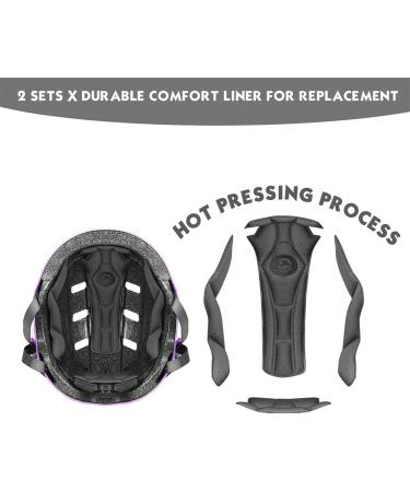 GROTTICO Toddler-Kids Bike Skate Helmet | Adjustable Multi-Sport Helmet for Boys and Girls | Scooter Skateboard Safety Helmet | Ages 2-14 | Matte Purple M (21.6-22.8inch/55-58cm) - Buy Online on GoSupps.com