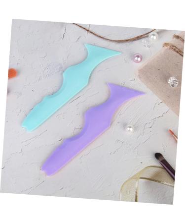 Angoily Eyelash Tool 8 Pcs Silicone Beauty Ruler Eyeshadow Eyebrow Stencils Aid Makeup Stencils Aid Cosmetic Beauty Tools - Buy Online on GoSupps.com