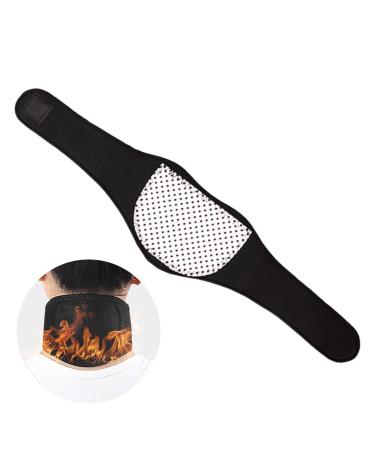 Warming neck bandage Tourmaline neck warmer self -warming neck support neck bandage body warmer neck bandage magnetic field therapy Rausal belt for neck pain adjustable black