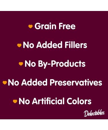Delectables Non-Seafood Stew Lickable Wet Cat Treats 1.4 oz Pouches Chicken Flavour 24 Pouches Total - Buy Online on GoSupps.com