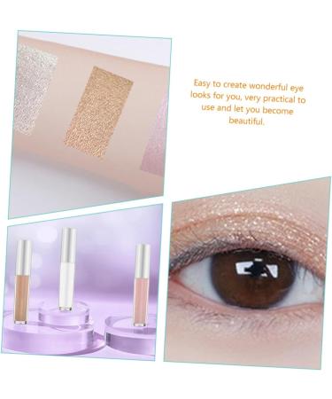 Outanaya 3pcs Polarized Monochrome Eyeshadow Makeup Supplies Liquid Glitter Eyeshadow Asian Makeup Plastic - Buy Online on GoSupps.com