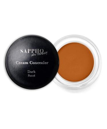 SAPPHO Organic Cream Concealer | Vegan Cruelty-Free Makeup (5 - Dark) | International Shipping Available - Buy Online on GoSupps.com