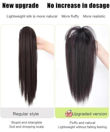 Ponytail Extension Ponytail Hair Extension Short Messy Fluffy Ponytail Hairpiece For Women Natural Tail With Claw Clip Straight Synthetic Claw Clip Ponytail Hair Extension(Dark Brown) 12INCHES Dark Brown - Buy Online on GoSupps.com