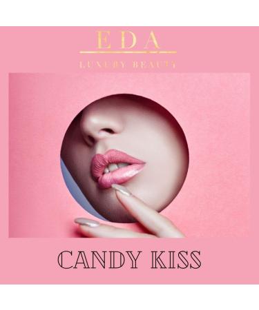 CANDY KISS Pink Shimmer Diamond Shine Lip Gloss | Full Coverage High Pigment Long-Lasting Super Shiny Liquid Lipstick - International Shipping - Buy Online on GoSupps.com