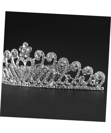 Beavorty bridal headpiece Tiara Comb Bridal Comb Headpiece Crown Comb Bridal Comb Rhinestone makeup bride earth tones - Buy Online on GoSupps.com