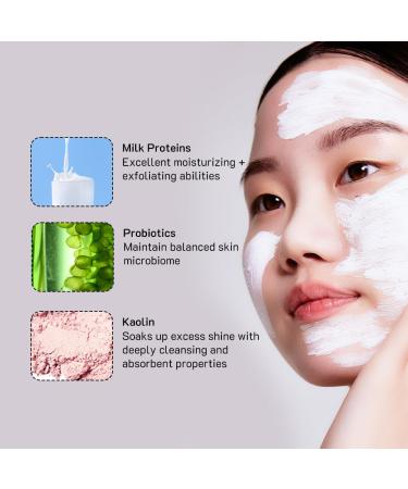 Pro Moisture Milk Toning Clay Mask - Nourishing & Hydrating 75g | Global Shipping Available - Buy Online on GoSupps.com