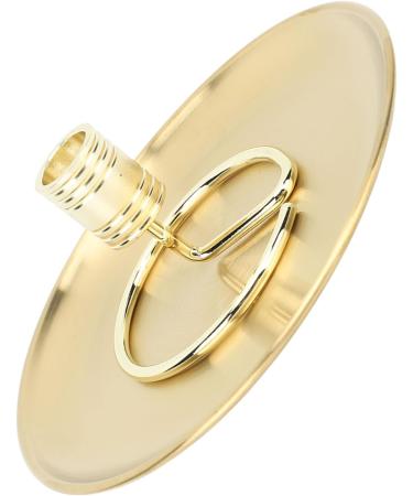 Moxa Stick Storage Base - Round Stable & Removable Moxa Tray for Home (Gold) | International Shipping Available - Buy Online on GoSupps.com