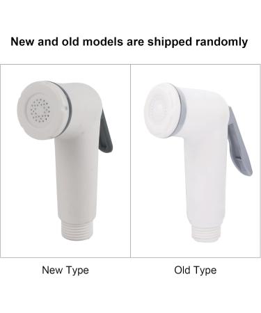 Hand Shower Bidet Spray Head - White & Black Handheld WC & Car Cleaning Solution - Buy Online on GoSupps.com