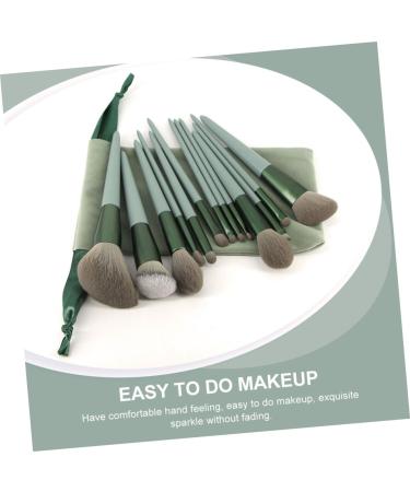 minkissy 1set Makeup Brush Set Face Powder Brush Tapered Brush Wooden Foundation Brush Eyeshadow Eyeliner Brush Blending Powder Mix Artificial Fiber Wooden Handle Brush Miss - Buy Online on GoSupps.com