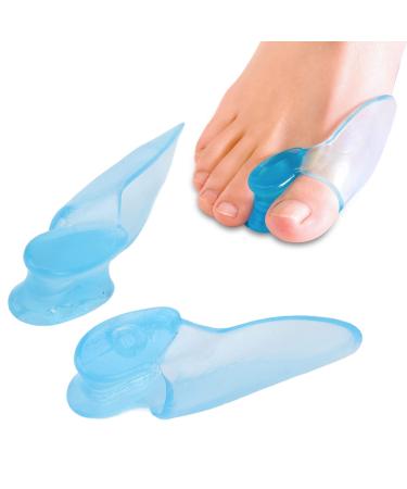 Bunion Cushion Protector Silicone Big Toe Separator Cushion Bunion Corrector Soft Washable Reusable Relieve Pain Silicone Bunion Cushion and Protector for Big Toe