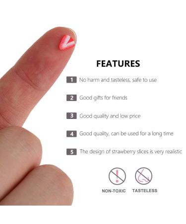 Exceart 100g Nail Art Disks - DIY 3D Fruit Polymer Clay Slices for Manicure & Crafts - Buy Online on GoSupps.com