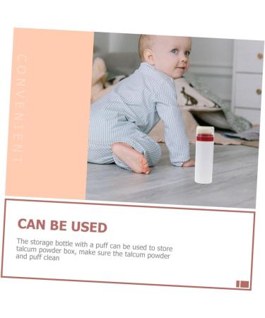 STAHAD 2pcs Powder Puff Box - Toddler Bath Sponge & Makeup Holder for Talcum Powder Dispenser - Buy Online on GoSupps.com