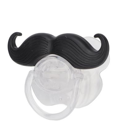 Funny Mustache Pacifier for Boys and Girls Food Grade Silicone Polypropylene Supports Oral Development