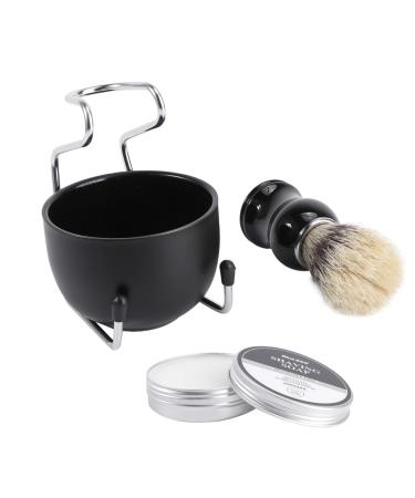 Beavorty Set Facial Care Set Dachshaar Brush Accessories for the wet shaving shaving set for men suit men beard brush shaving beard beard shaving razor shave shaving soap man Harz