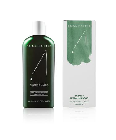 DR. ALKAITIS Organic Herbal Shampoo - Hydrating Treatment with Seaweed & Herbs for Healthy Hair & Scalp - Daily Use - All Hair Types (8fl oz|240 ml) 8 Fl Oz (Pack of 1) - Buy Online on GoSupps.com
