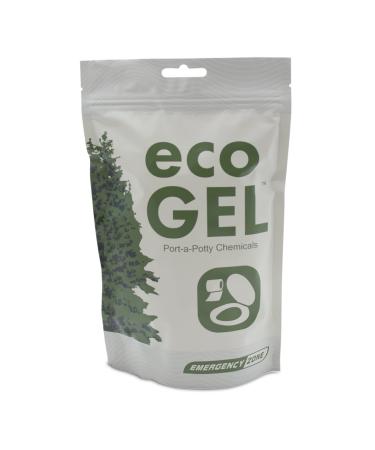 Emergency Zone Eco Gel Port-a-Potty Chemicals - Liquid Waste Gelling and Deodorizing Powder 1