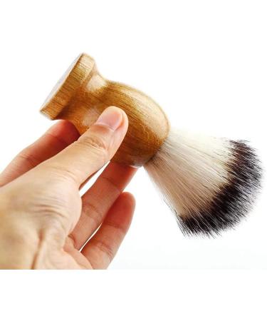 Buy Premium Synthetic Hair Shaving Brush for Men | Soft Bristles for Effortless Shaving - International Shipping Available - Buy Online on GoSupps.com