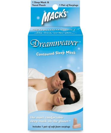 Mack's Dreamweaver Contoured Sleep Mask - 2 Pack | Comfortable Eye Mask Set - Buy Online on GoSupps.com