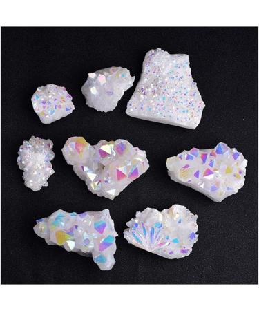 CIMWJOPS for Beautiful Angel Aura Natural Quartz Cluster Quartz Crystal for Decoration - Buy Online on GoSupps.com