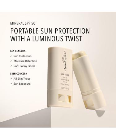 HydroPeptide Solar Defense Face SPF 30 Sunscreen Tinted (1.7 Fl Oz) & Sun Slick Stick SPF 50 (0.42 oz) Bundle - Buy Online on GoSupps.com