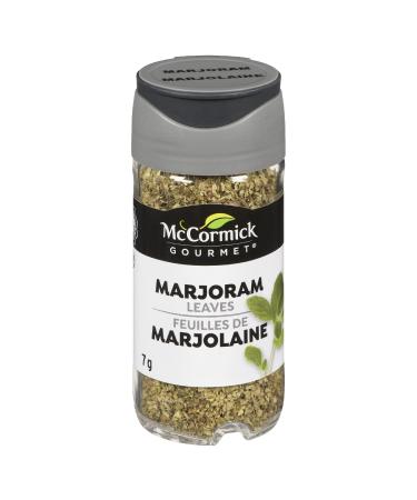 McCormick Gourmet (MCCO3) New Bottle Premium Quality Natural Herbs & Spices Marjoram Leaves 7g