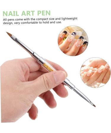 FRCOLOR 9 Pieces Nail Art Pen Manicure Painting Accessories Nail Art DIY Tool Nail Accessories Nail Brush Manicure Tool DIY Nail Polish Pen Painted Drawing Pen Drill Pen Painting Pen Plastic - Buy Online on GoSupps.com