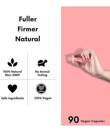 Honieve The Original Breast Enhancement Pills | Breast Enlargement for Women & Transmen | 100% Nautural Menopause Relief with Pueraria Mirifica | 2000mg Daily 90 Capsules - Buy Online on GoSupps.com