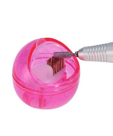Nail Cleaning Brush Box | Dual Clean Nail Art Drill Head & Polishing Tool Perfect for Dust Removal and Manicure? - Buy Online on GoSupps.com