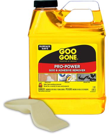 Goo Gone Pro-Power - 32 Ounce & Sticker Lifter - Professional Strength Adhesive Remover Removes Stickers Tape Grease and More