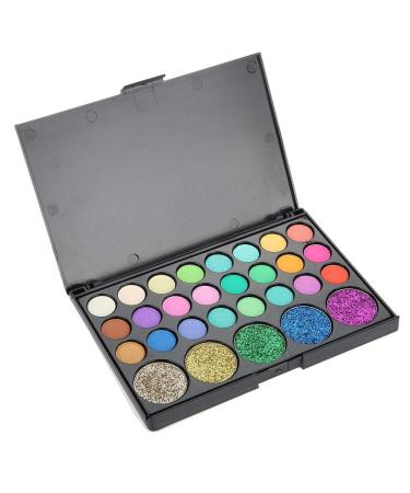 Cysthadow Makeup Shadow Palette #02 | Nude Matte & Shimmer Glitter Eye Shadow | Long-lasting Pigment Eye Makeup - Buy Online on GoSupps.com