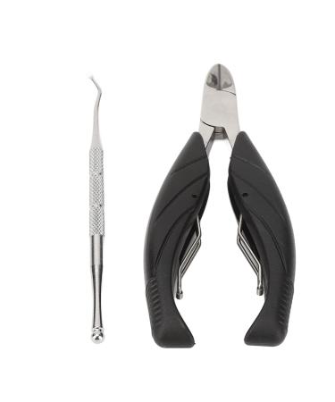Professional Podiatrist Toenail Clippers with Fine Steel Nail Remover Curved Design for Healthy Toenails Removes Dirt Easily