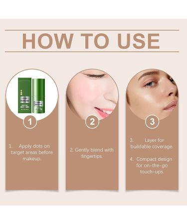 Concealer Pencil | Makeup Concealer | Long-Lasting Light Foundation Plain Cream Foundation Makeup Women Ages - Buy Online on GoSupps.com