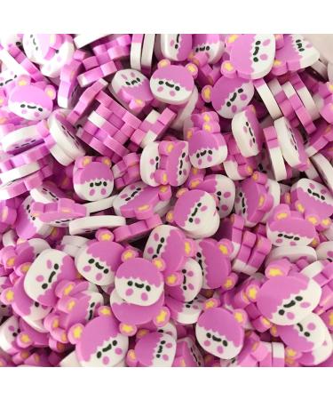 RT 100g 10mm Cute Girl Boy Slices Polymer Hot Clay Sprinkles for Crafts Making DIY Nail Art Decoration Crystal Mud Slime Filling Y118 (Color : 10mm Pink) - Buy Online on GoSupps.com