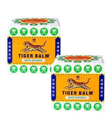 Lot de 2 tubes de cr me pour les muscles Blanc 19 g
