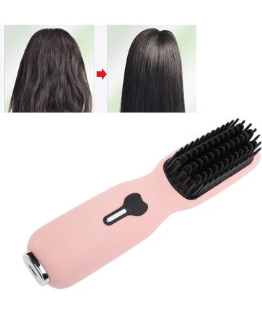 Cordless Hair Straightener Brush - Portable Heated Comb for Travel Fast Heating Mini Straightening Brush for Men & Women - Buy Online on GoSupps.com