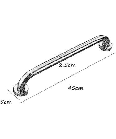 Grab Bar Grab Rails erly Pregnant Women with Disabilities Safety Non-slip Barrier-free Bathroom Handrail Bathroom Handle (Size : - Buy Online on GoSupps.com