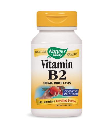 Nature's Way B2 100 Mg 100 Cap - 6 Pack