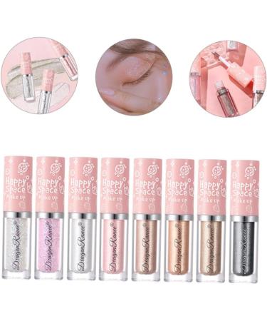 WOFASHPURET 8pcs Eye Shadow Eyeshadow Makeup Accessories Makeup Stuff Makeup Tools Cosmetics Lasting Miss - Buy Online on GoSupps.com