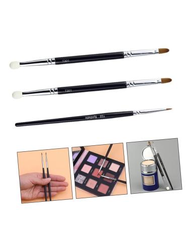 Angoily 1 Set Double Head Concealer Brush | Man-made Fiber Travel Sponge Brush for Flawless Application - Buy Online on GoSupps.com